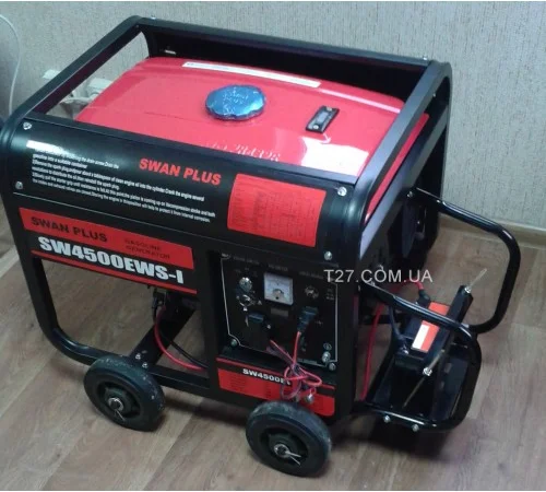 Генератор Swan Plus SW4500EWS-I бензиновый со стартером 2.8 кВт - фото № 5