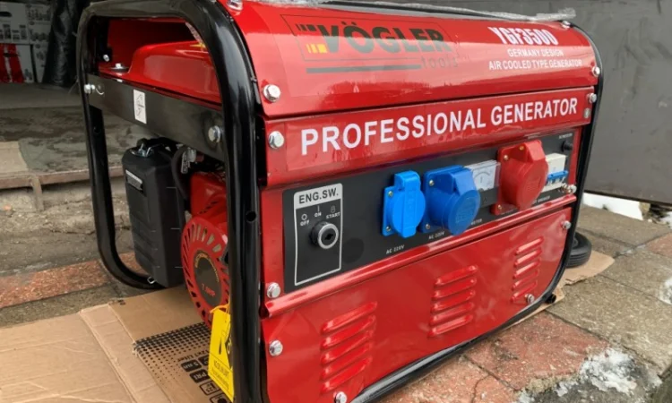 Електрогенератор 3 фазы, на 3.5 кВт Vogler YGF 3500 - фото № 1