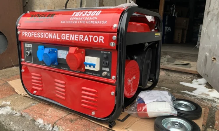 Електрогенератор 3 фазы, на 3.5 кВт Vogler YGF 3500 - фото № 2