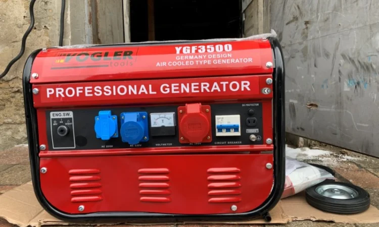 Електрогенератор 3 фазы, на 3.5 кВт Vogler YGF 3500 - фото № 3