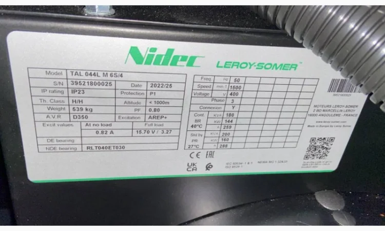 Дизельний генератор FOGO FD 180 I-ST - 190 kVA 2023 - фото № 5