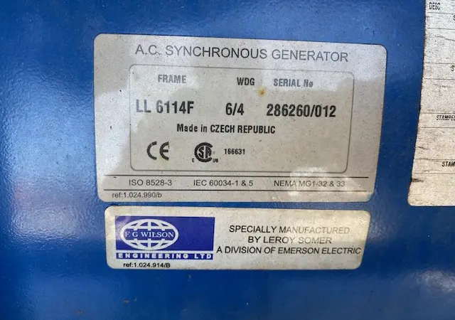 Дизельный генератор FG Wilson P500P2 - Perkins - 550 kVA 2012 г - фото № 10