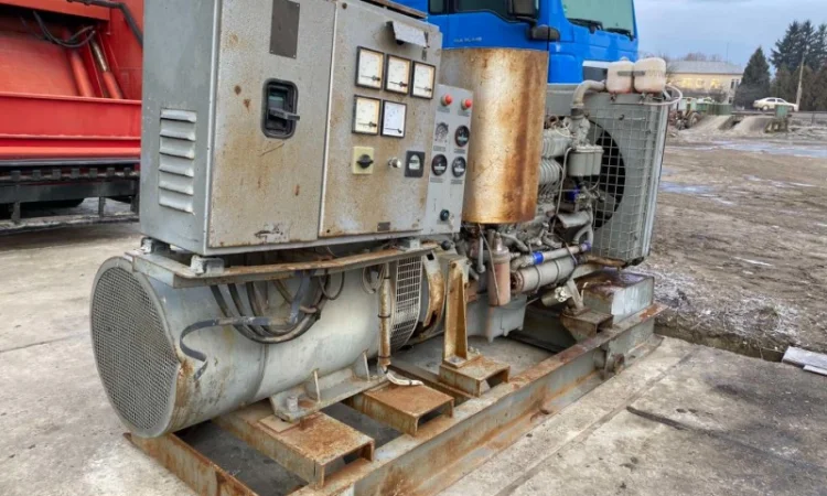 Дизельний генератор MEZ Frenstat Чехія 100 кВт Є на складі! 225м/г Stalowa Wola - фото № 1