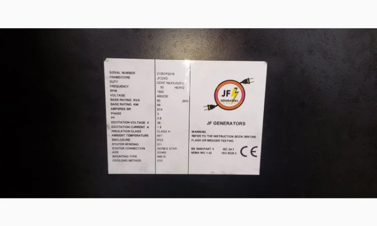 Дизельний генератор Іспанія мотор ДОЙЦ 48квт нова є авр - фото № 7