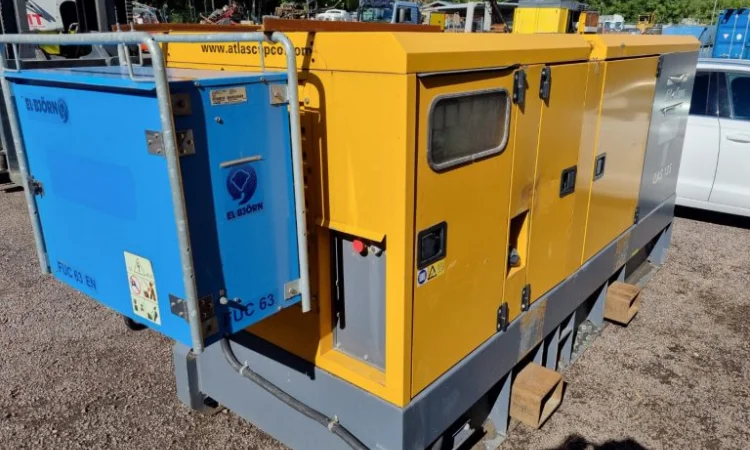 Генератор Atlas Copco QAS 125 - фото № 4