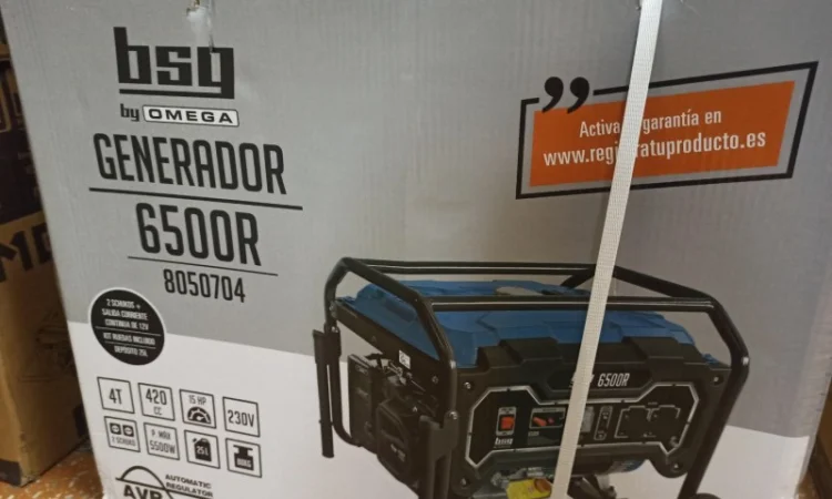 Генератор Omega BSG 6500R - фото № 2