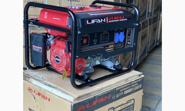 Генератор бензиновий Ліфан (LIFAN) LF2.8GF-6LS - фото № 1