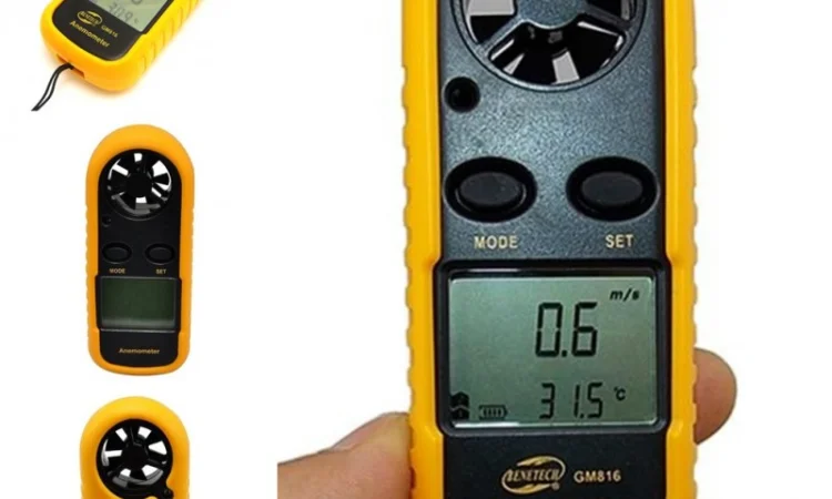 Измеритель скорости ветра анемометр - фото № 1
