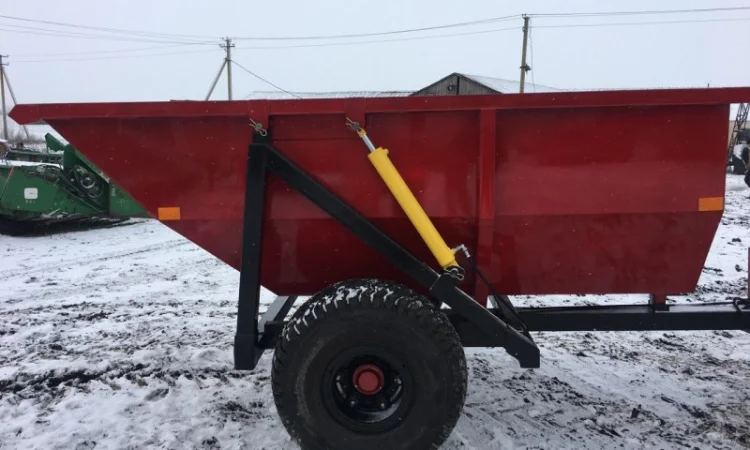 Полуприцеп самосвальный НТС-5 - фото № 5