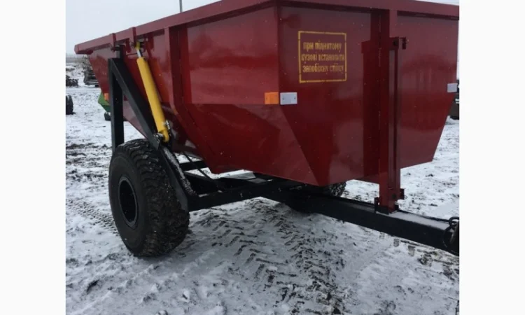 Полуприцеп самосвальный НТС-5 - фото № 4