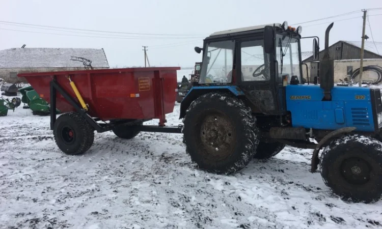 Полуприцеп самосвальный НТС-5 - фото № 1