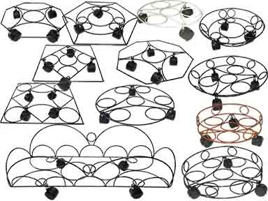 Подставки под цветочные горшки на колесиках - фото № 1