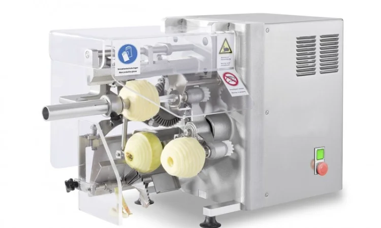 Машина для очистки, нарезания, удаления сердцевины яблок 70-100 кг/час - фото № 1