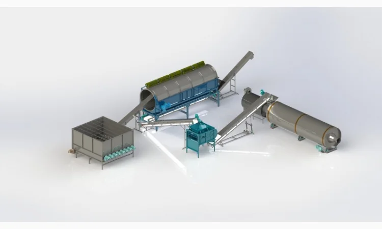 Линия по отделению косточек винограда от жмыха - фото № 2