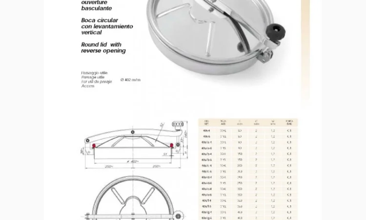 Люки для емкостей - фото № 3