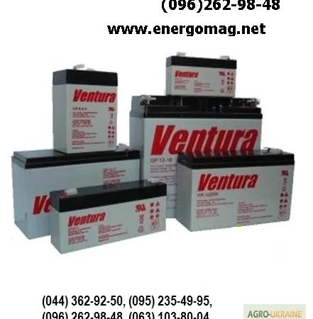 Аккумулятор для ИБП Ventura, Киев, Одесса, Днепр, Харьков, Винница, Житомир - фото № 1