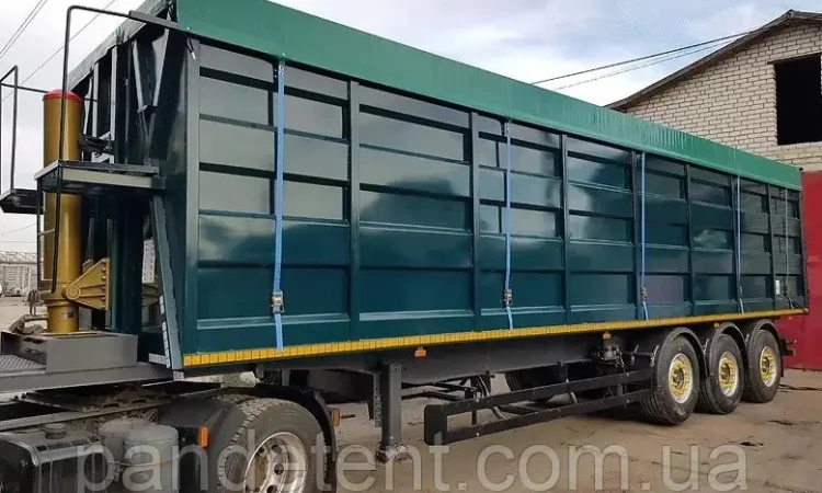 Тент На Камаз прицеп Зерновоз - 3 Года Гарантии на Тент под заказ от Производителя 3х6м - фото № 3
