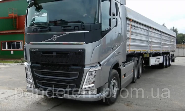 Тентовая накидка ПВХ на Камаз зерновоз и прицеп 3х 6 м, 2, 8х6 м - фото № 3