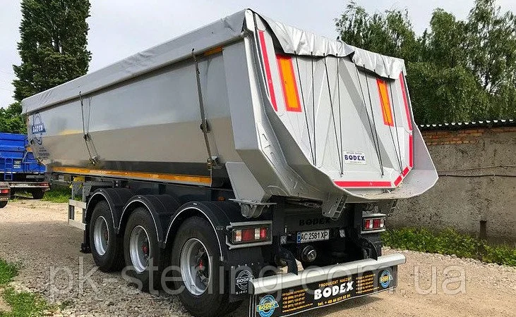 Тент накидка пвх-Без предоплаты на полуприцеп, зерновоз с люверсами, скоба, эспандер, трос - фото № 1