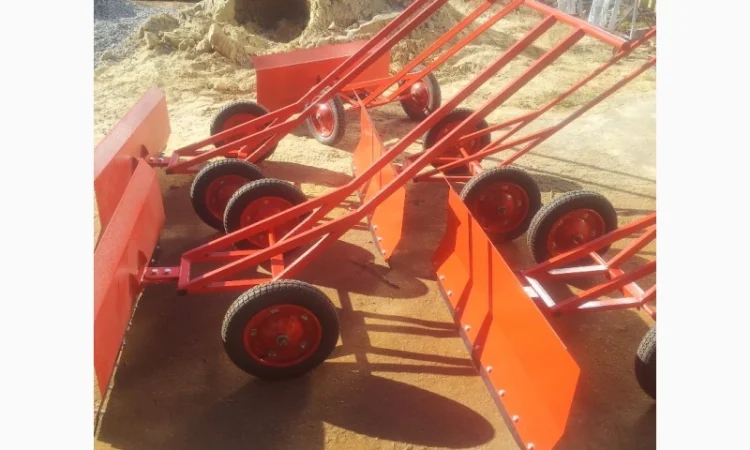 Снегоуборочная тележка - фото № 1