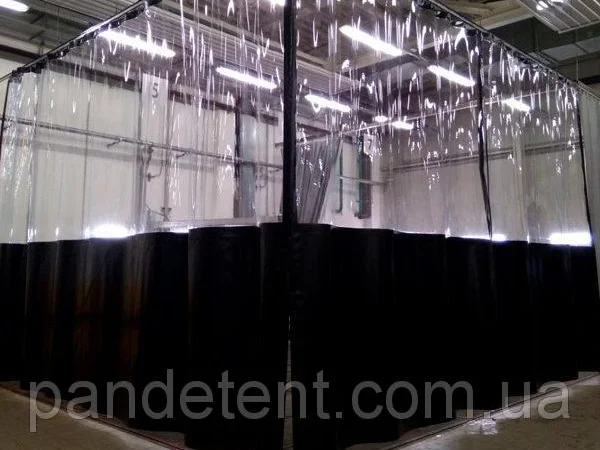 Шторы для автомоек, сервисов, СТО, покрасочных цехов, завесы тент из ПВХ - фото № 6