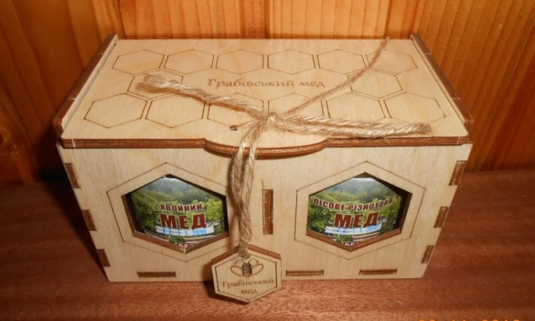 Набір подарунковий (медовий) - фото № 1