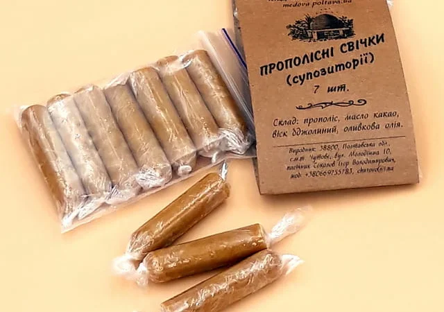 Прополісні свічки - фото № 1