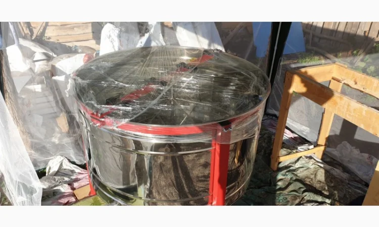 Медогонка нержавійка Łysoń на 56 рамок - фото № 2