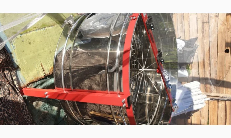 Медогонка нержавійка Łysoń на 56 рамок - фото № 4