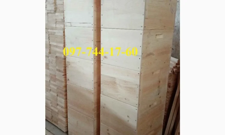 Вулики Рута та Дадан (10 і 12 рамок) — клеєні в шпунт на водостійкому клеї - фото № 3