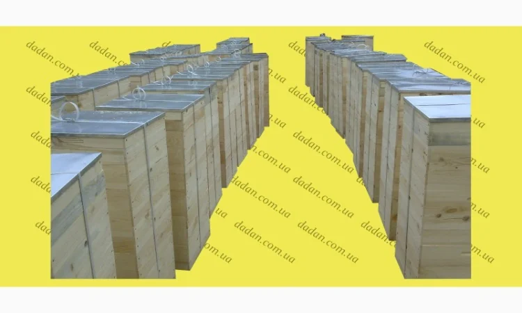 Двухкорпусные ульи Дадана на 10 рамок (сосна, толщина стенки 36 мм) - фото № 3