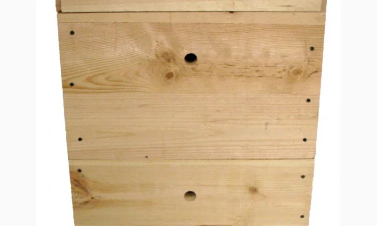 Улей Дадан-Блатт на 12 рамок, два корпуса (сосна, 35 мм) - фото № 1