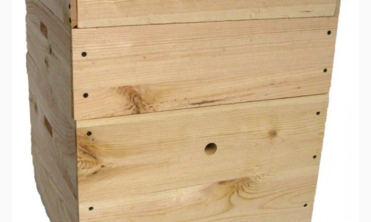 Улей Дадан 12-ти рамочный с корпусом и магазином - фото № 1