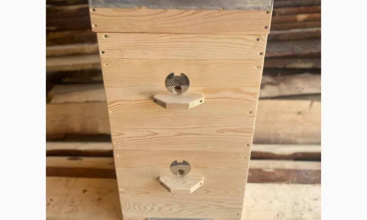 Улей Дадан на 10 рамок, двухкорпусный, полностью укомплектованный - фото № 1