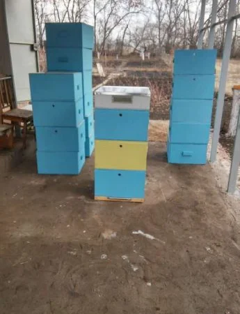 Вулики з ППС, 2 корпуси по 12 рамок — легкі та практичні - фото № 1