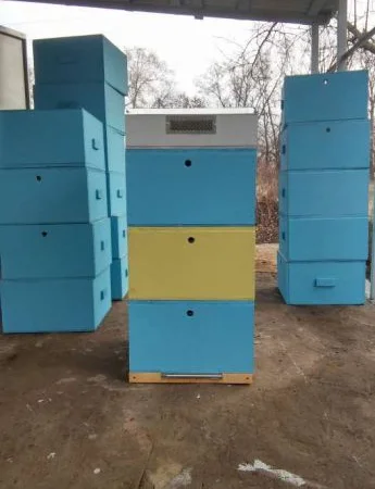 Вулики з ППС, 2 корпуси по 12 рамок — легкі та практичні - фото № 3