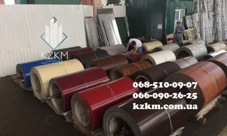 Полимерный лист цена, оцинковка с полимерным покрытием, цветная, полимерное - фото № 1