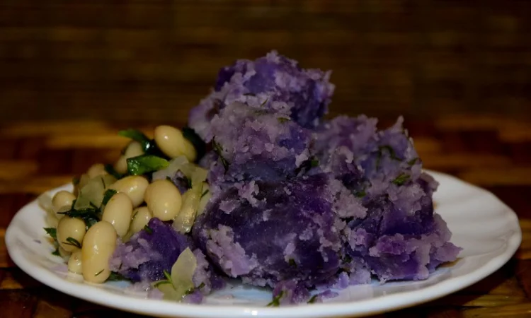 Картопля фіолетова Вітелотт, Vitelott potato - фото № 3