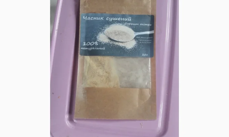 Часник сушений (порошок екстра) - фото № 1