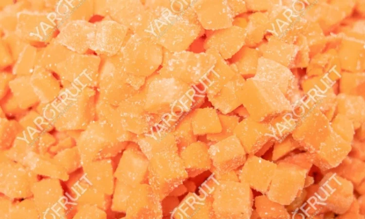 Заморожена морква кубик - фото № 1