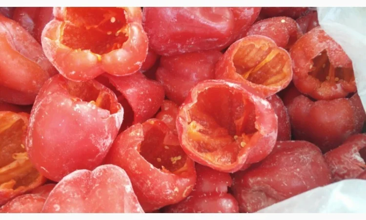 Перець червоний цілий стакан шокової заморозки - фото № 1