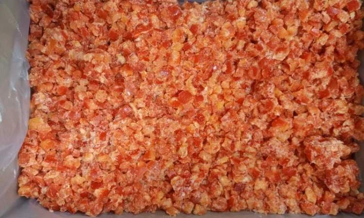 Перець червоний кубик с/м - фото № 2