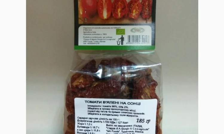 Томати вялені фасовані - фото № 5