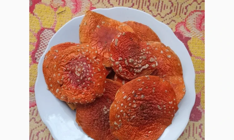 Мухомор сушений 1 сорта, шляпки раскрытые - фото № 4