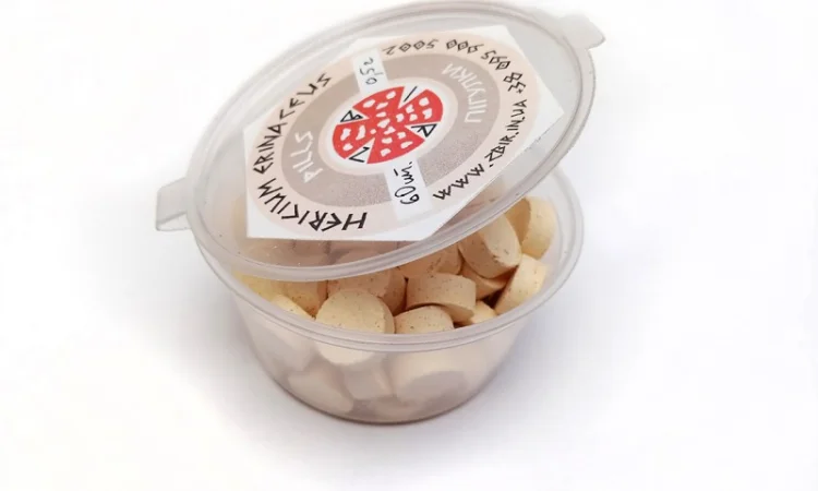 Їжовик Гребінчастий (Hericium erinaceus) у пресованих пігулках - фото № 1