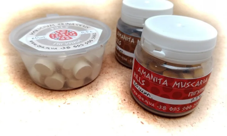 Продажа Пігулки з мухомора червоного та пантерного - фото № 1