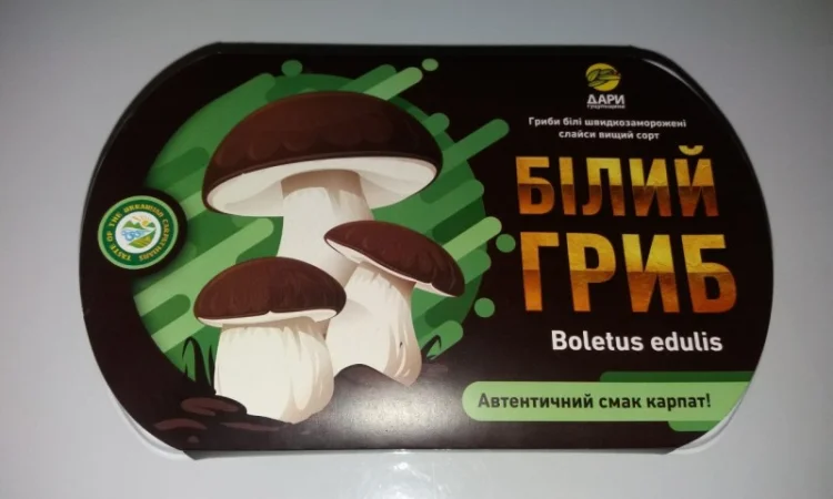 Шапочки білих грибів в упаковці по 9 лоточків - фото № 4