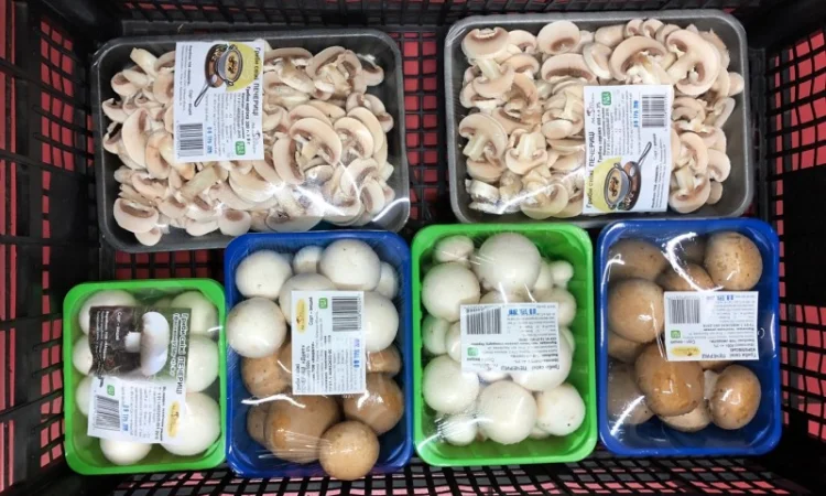 Грибы шампиньйоны фасованные - фото № 1