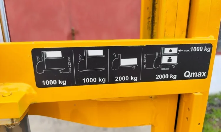 Штабелер Електро Навантажувач 884* Jungheinrich ERD220KLPF 2t 1, 67m - фото № 7