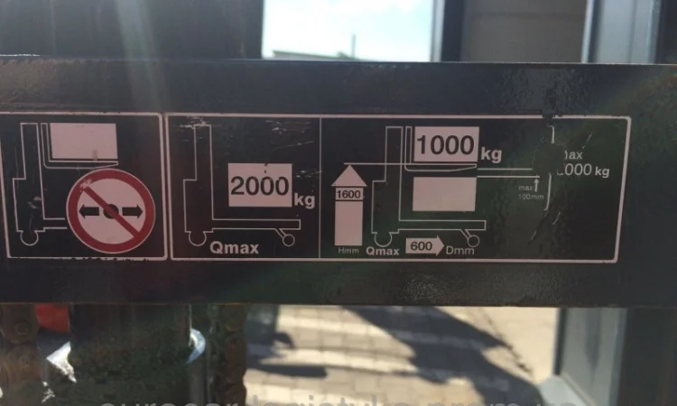 Электрический Штабелер JUNGHEINRICH 1т 3210м 2009р-ака - фото № 3